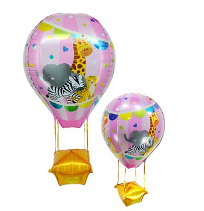 26" Baby Girl Hot Air Balloon - Premium Party Distribution