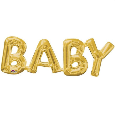26" Baby - Gold - Premium Party Distribution