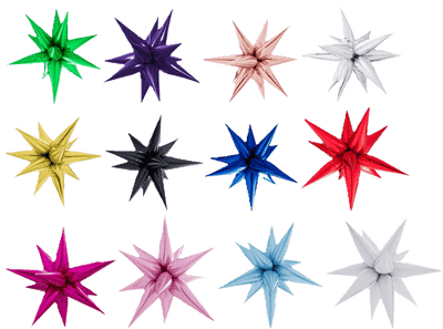 26" Exploding Starburst - Winner Party - Premium Party Distribution