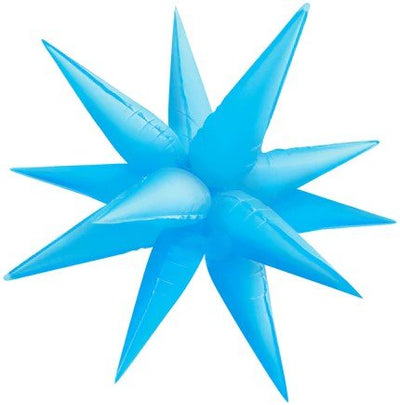 26" Neon Exploding Stars Balloon - Winner Party - Premium Party Distribution