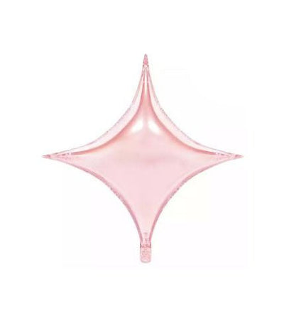 26" Rose Gold 4d Star Balloon (Pack of 3) - Winner Party - Premium Party Distribution