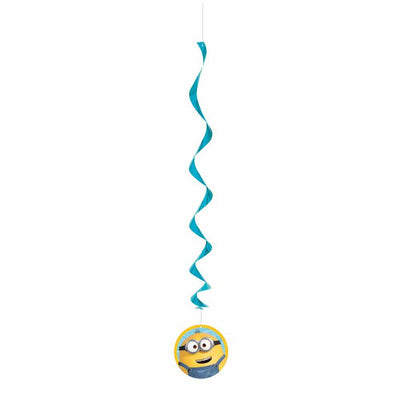 26" Swirl Decorations - Despicable Me (3ct) - Unique - Premium Party Distribution