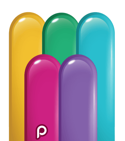 260 Nozzle Up - Let'sParty! Assorted (50ct) - Prima - Premium Party Distribution