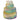27" Iridescent Birthday Cake Foil Balloon - Winner Party - Premium Party Distribution