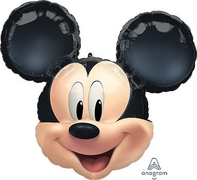 27” MICKEY MOUSE Forever - Head Shaped XL Foil Balloon (PKG) - Premium Party Distribution