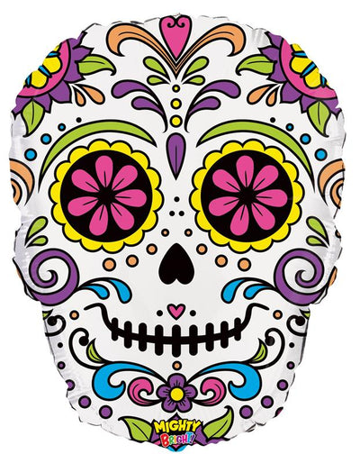 27" Sugar Skull - Mighty Bright - Premium Party Distribution