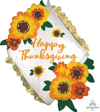27" Thanksgiving Ruffle Diamond - Premium Party Distribution
