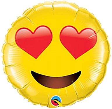 28" Emoji - Heart Eyes - Premium Party Distribution