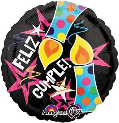 28" Feliz Cumple Candles (5ct) - Premium Party Distribution