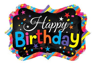 28" Happy Birthday Marquee - Premium Party Distribution