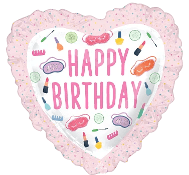 28" Happy Birthday Spa Party - Premium Party Distribution