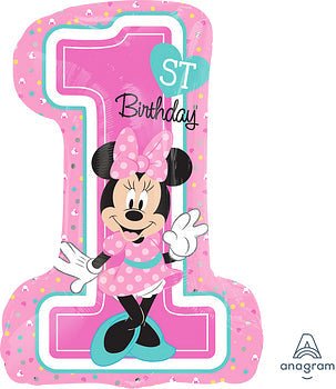 28" Minnie Mouse 1st Birthday - Premium Party Distribution