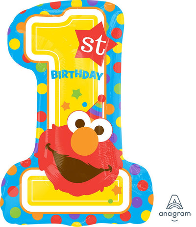 28" Sesame Street 1st Birthday - Premium Party Distribution