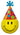 28” Smiley PARTY HAT Shape - Foil Balloon - Pack of 5 - Premium Party Distribution