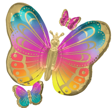 29" Colorful Butterflies - Premium Party Distribution