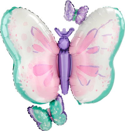 29" Flutters Butterfly Balloon - Anagram - Premium Party Distribution