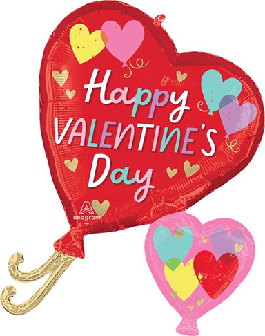 29" Hearts on Hearts - Premium Party Distribution