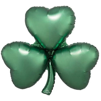 29" Satin Emerald Shamrock - Anagram - Premium Party Distribution