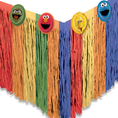 29" x 10' Table Skirt - Everyday Sesame Street - Premium Party Distribution