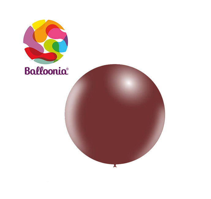 18" Chocolate (25ct) - Balloonia