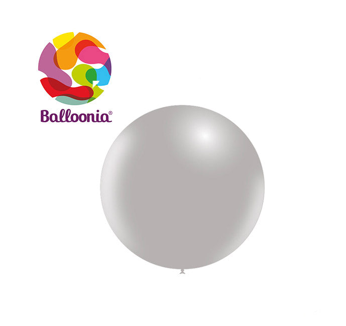 18" Grey (25ct) - Balloonia