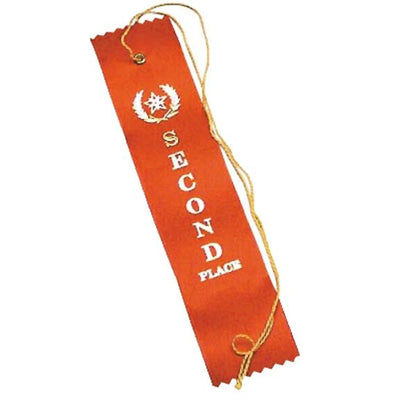2x8in Award Ribbon 2NDPLACE - Premium Party Distribution