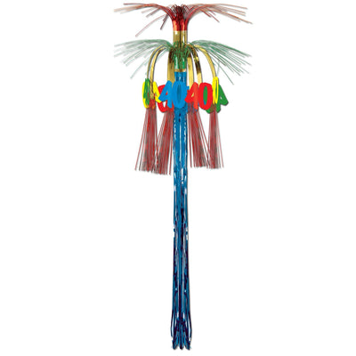 3' Cascade Hanging Balloon Column - 40th Birthday - Premium Party Distribution