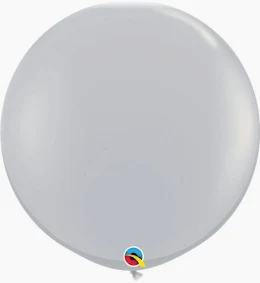 3' Gray (2ct) - Qualatex - Premium Party Distribution