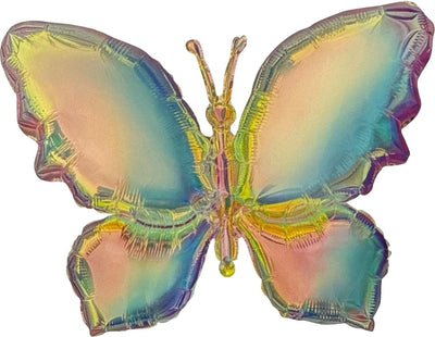 30" Iridescent Butterfly Foil Balloon - Winner Party - Premium Party Distribution