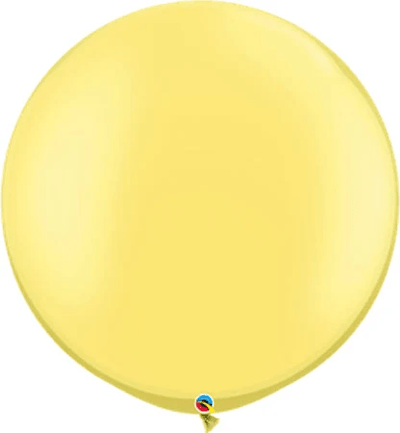 30" Pearl Lemon Chiffon (2ct) - Qualatex - Premium Party Distribution