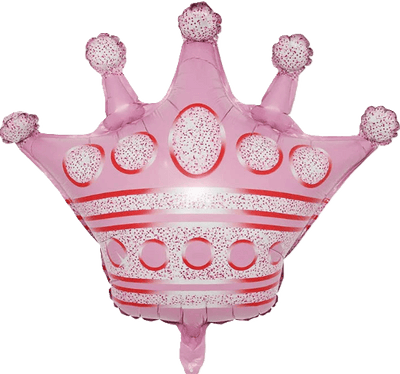 30" Pink Crown Shape - Winner Party - Premium Party Distribution