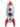 30" Red Rocket Ship Balloon - Winner Party - Premium Party Distribution
