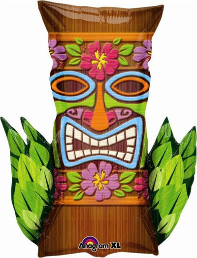 30” Tiki Time SuperShape Balloon - Premium Party Distribution
