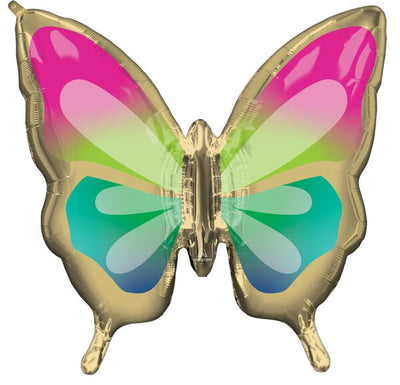 30" Tropical Butterfly Balloon - Premium Party Distribution