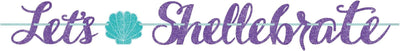 31" Banner - Let's Shellebrate - Premium Party Distribution