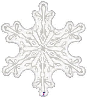 31" Clear Snowflake - Premium Party Distribution