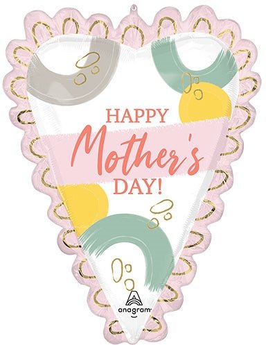 31" Happy Mothers Day Lace Heart - Premium Party Distribution