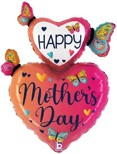 31” Mother's Day Butterfly Hearts - Premium Party Distribution