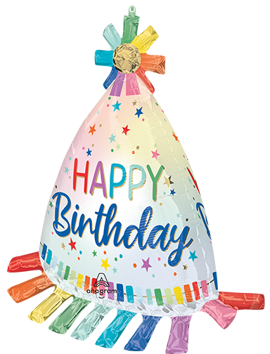 31" UltraShape® - Party Hat - Anagram - Premium Party Distribution