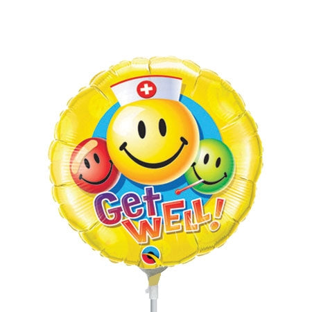 9 inch Get Well Smiley Nurse