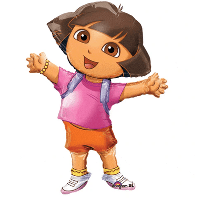 32" Airwalker® - Dora The Explorer - Anagram - Premium Party Distribution