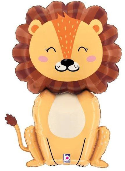 32” Jungle Lion (Pkg) Foil Balloon - Premium Party Distribution