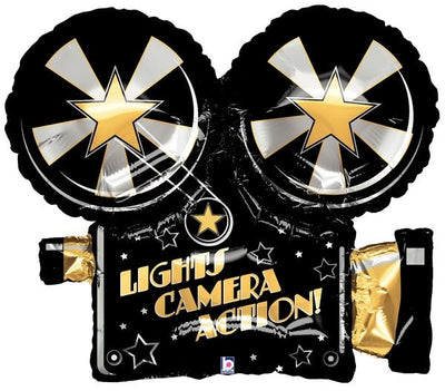 32" Lights Camera Action - Premium Party Distribution