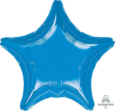 32" Star - Blue (3ct) - Premium Party Distribution