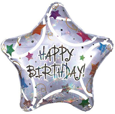 32" Star - Happy Birthday - Premium Party Distribution
