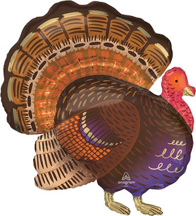 32" Thankful Turkey - Premium Party Distribution