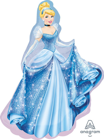 33" Foil Balloon - Disney Cinderella - Premium Party Distribution