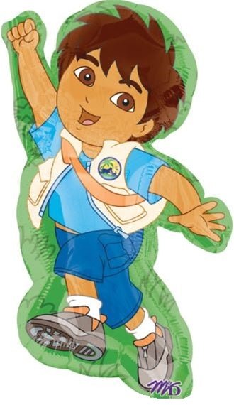 33” Go Diego Go Character (PKG) - Premium Party Distribution