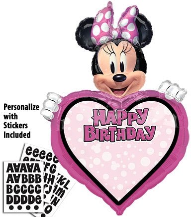 33" Minnie Mouse Birthday - Personalizable - Premium Party Distribution