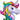 33" Unicorn - Rainbow - Premium Party Distribution